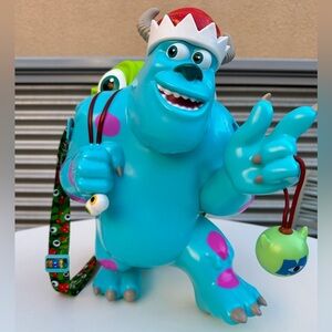 Disney Parks 2024 Christmas Monsters Inc Santa Sulley Mike Popcorn Bucket